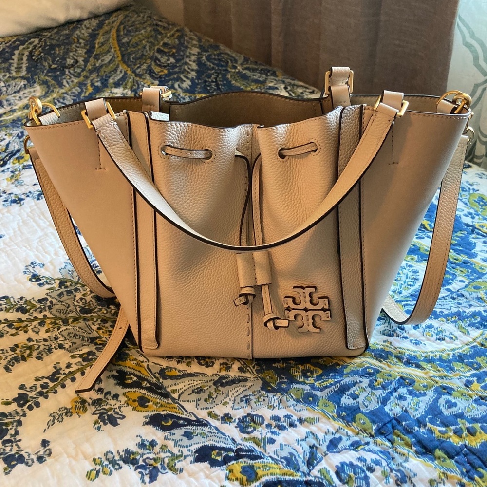 Tory Burch mcgraw drawstring satchel